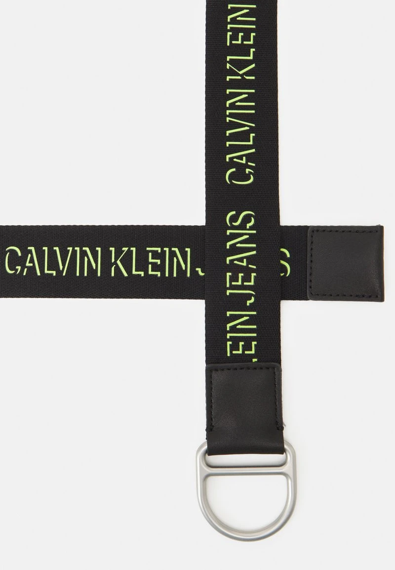 Calvin Klein Jeans SLIDER D RING WEBBING BELT - Gürtel - Bright White – Bild 5