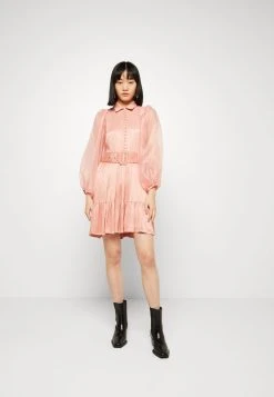BELT DRESS - Blusenkleid - Blush
