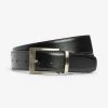 Next TAN/BLACK SIGNATURE ITALIAN LEATHER REVERSIBLE BELT - Gürtel - Black