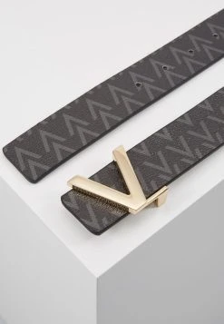 Valentino Bags FOX LOGO REVERSIBLE BELT - Gürtel - Nero/moro