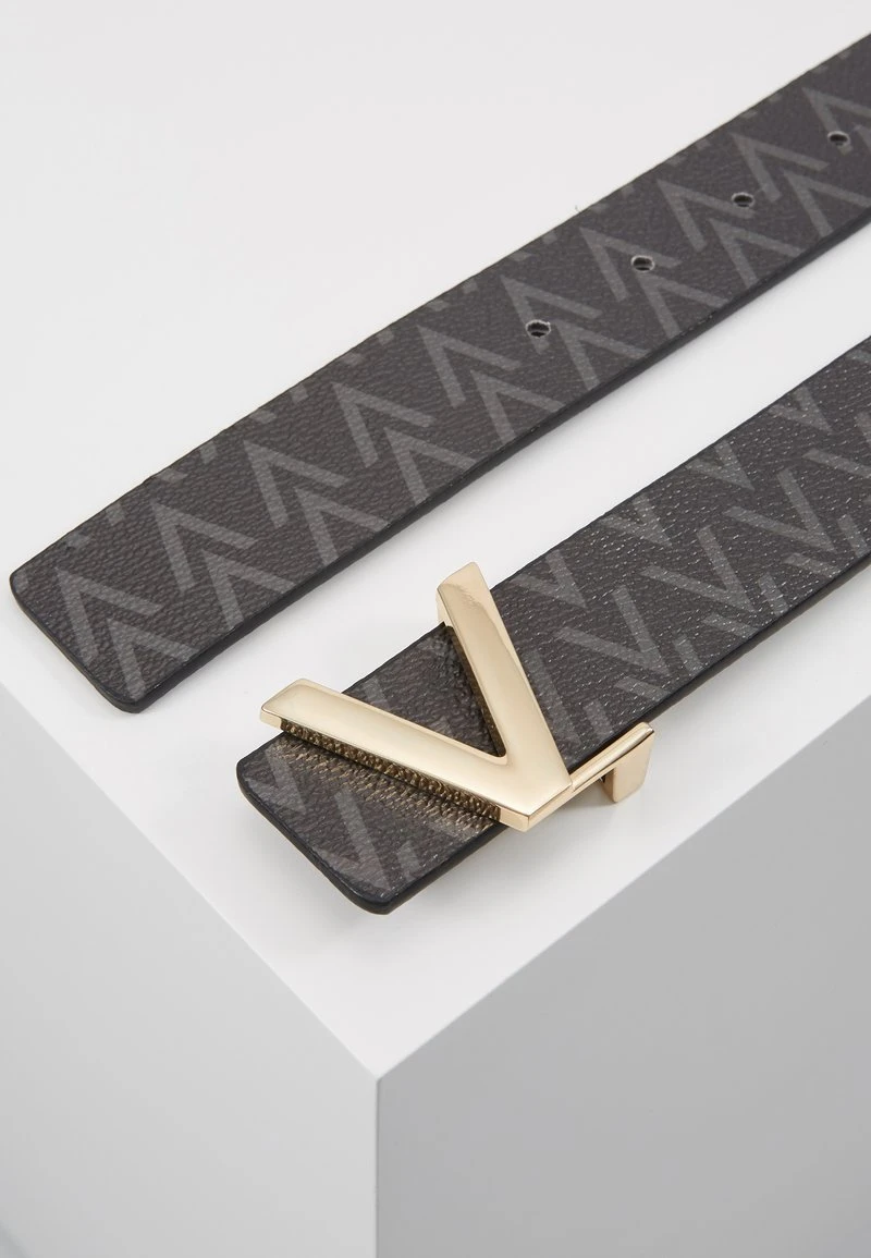 Valentino Bags FOX LOGO REVERSIBLE BELT - Gürtel - Nero/moro