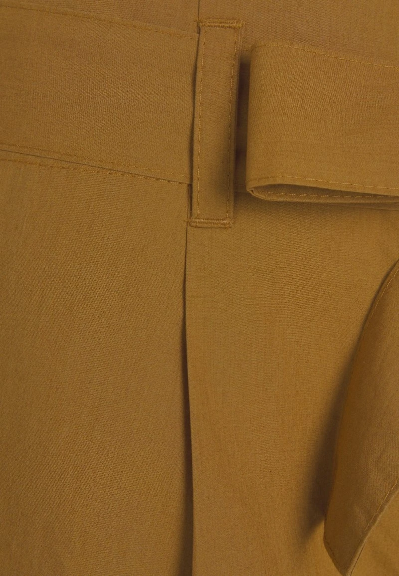 Marc O'Polo HIGH RISE PLEATS BELT - Shorts - Wood Brown – Bild 5