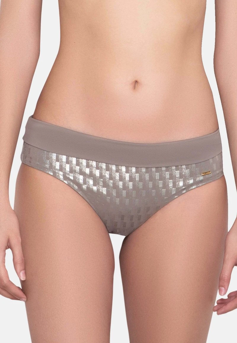 FOLDABLE BELT ESTELLE - Bikini-Hose - Taupe