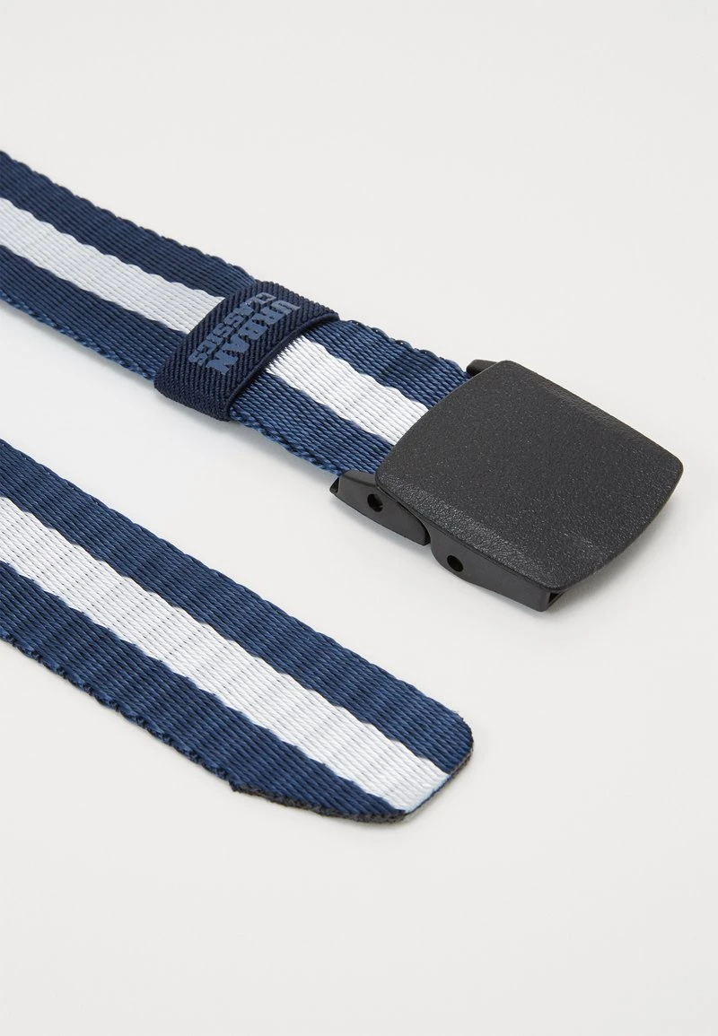 URBAN CLASSICS CENTRE STRIPE BELT - Gürtel - Navy – Bild 2