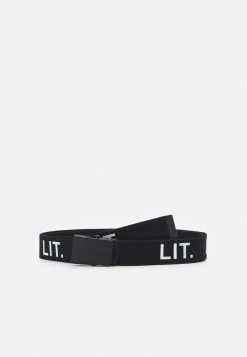 URBAN CLASSICS LIT BELT EXTRA LONG UNISEX - Gürtel - Black