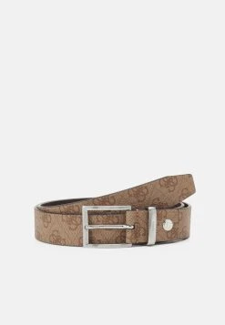 Guess VEZZOLA BELT - Gürtel - Brown/beige