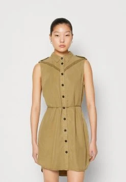 ONLY ONLARIZONA BELT DRESS - Blusenkleid - Aloe