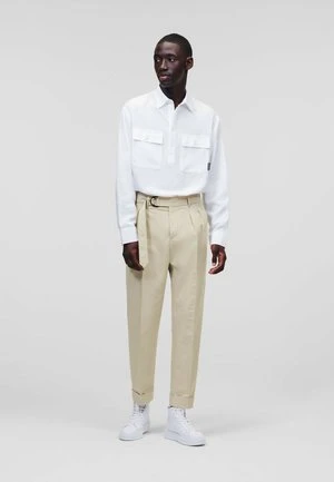 BELT DETAILED - Stoffhose - White – Bild 6