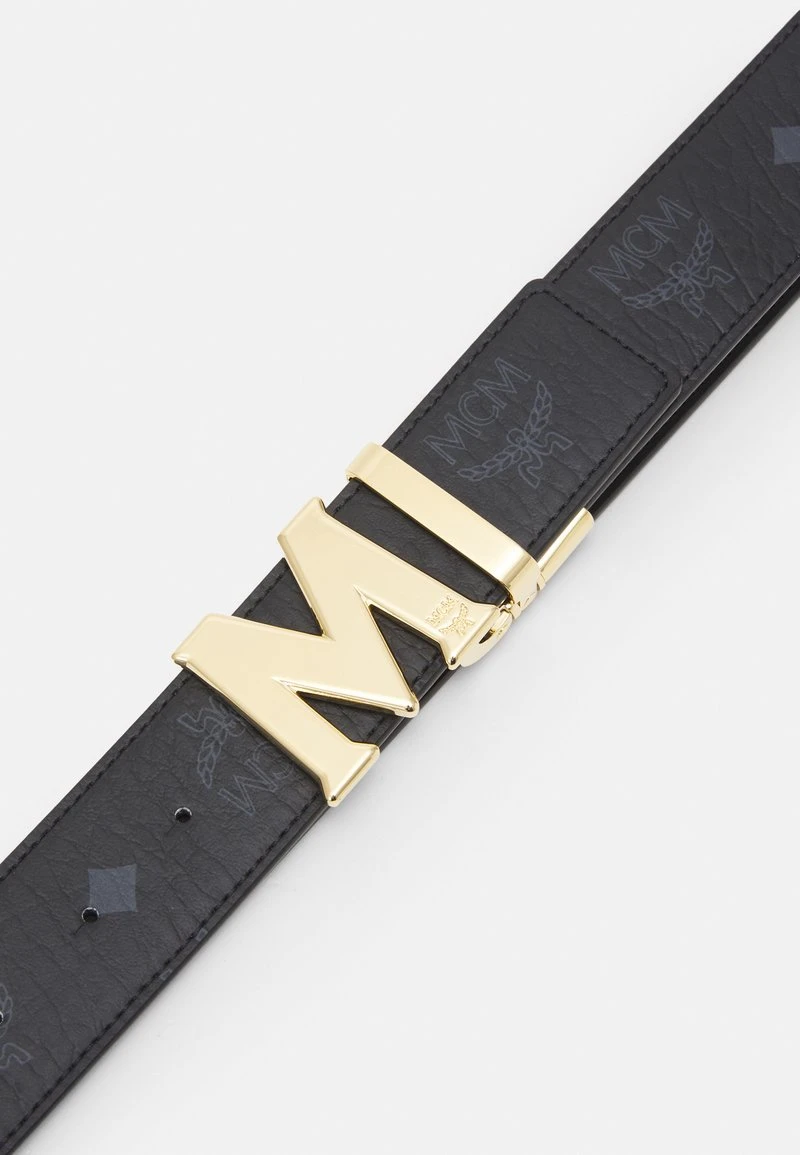 MCM CLAUS M REVERSIBLE BELT 1.5" IN VISETOS - Gürtel - Black – Bild 5