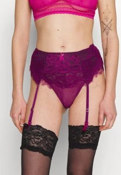 Ann Summers THE BELOVED SUSPENDER BELT - Strumpfhalter - Burgundy