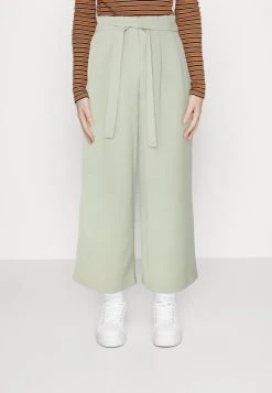 ONLY ONLLIZZO BELT CULOTTE - Stoffhose - Desert Sage