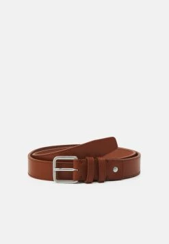 Selected Homme SLHNATE BELT - Gürtel - Cognac