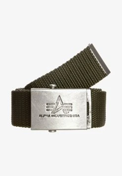 Alpha Industries HEAVY DUTY BELT - Gürtel - Oliv