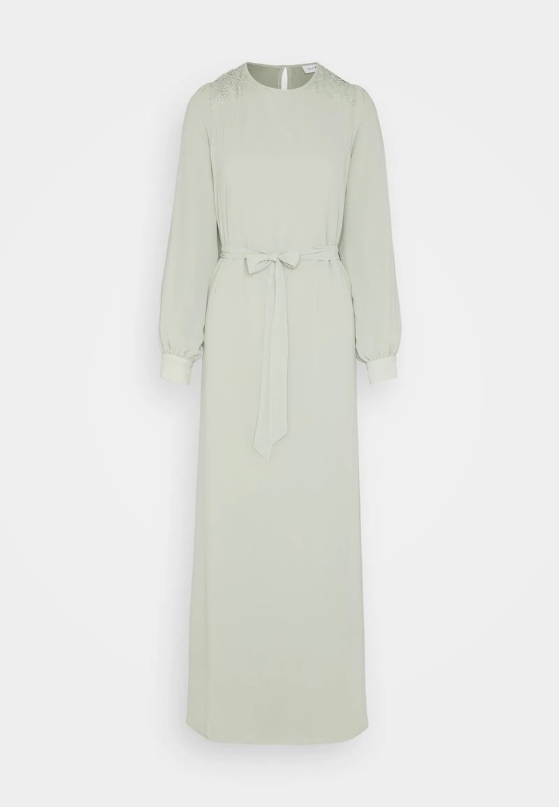 Vila VIFREDERIKKE O NECK MAXI BELT DRESS - Ballkleid - Desert Sage – Bild 5