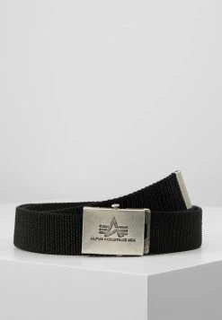 Alpha Industries HEAVY DUTY BELT - Gürtel - Black