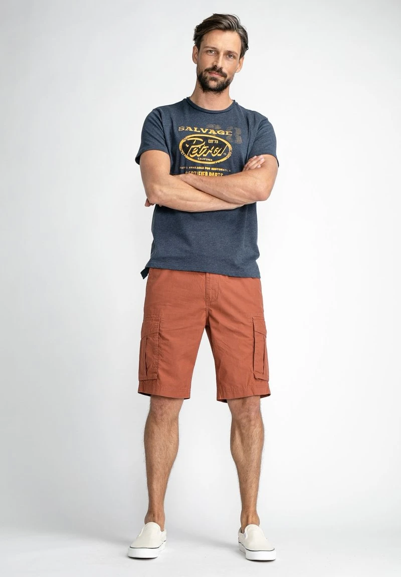 Petrol Industries WITH BELT - Shorts - Rustic Brown – Bild 2