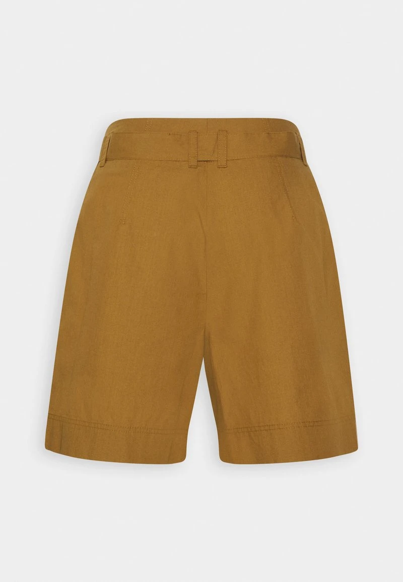 Marc O'Polo HIGH RISE PLEATS BELT - Shorts - Wood Brown – Bild 6