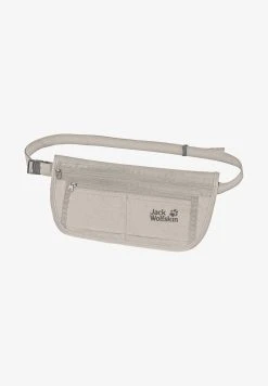 Jack Wolfskin DOCUMENT BELT DE LUXE - Gürteltasche - Dusty Grey