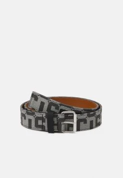 GCDS MONOGRAM BELT UNISEX - Gürtel - Black