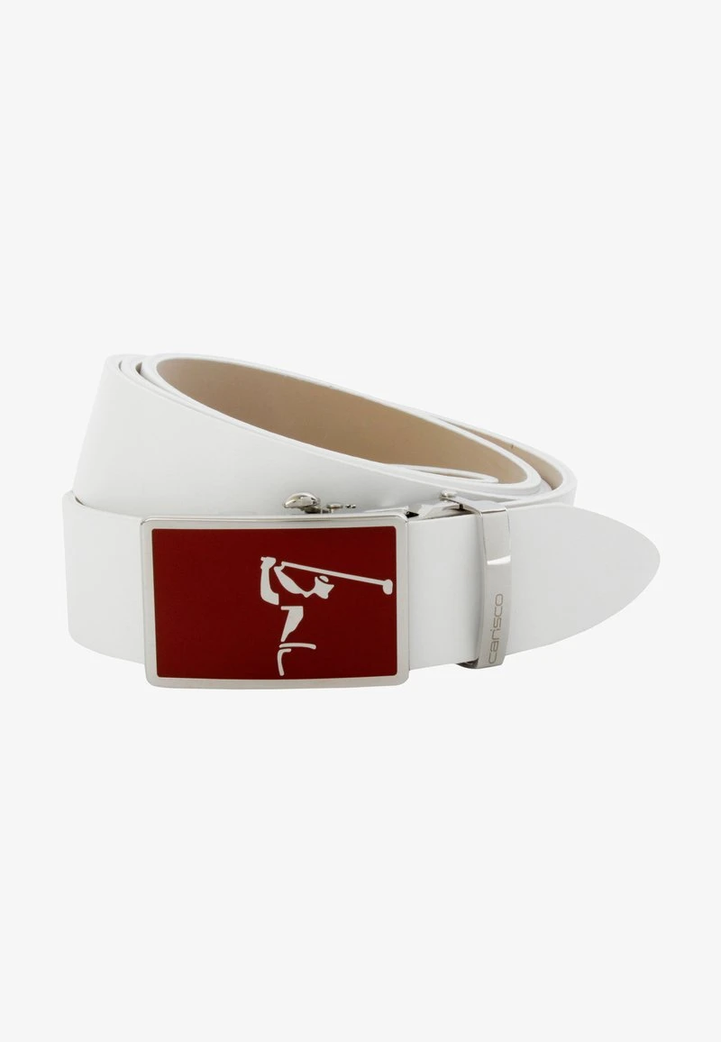GOLF BELT - Gürtel - Weiß Rot – Bild 4
