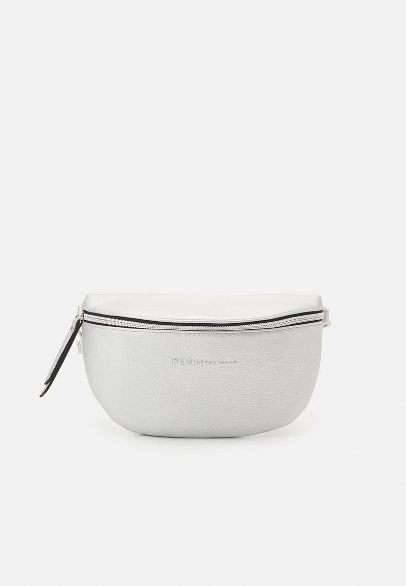 TOM TAILOR Denim ROSIE BELT BAG - Gürteltasche - Silver-coloured