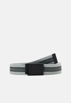 WEBBING BELT - Gürtel - Silver-coloured
