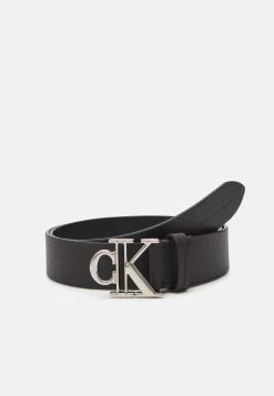 Calvin Klein Jeans MONOGRAM BELT - Gürtel - Bitter Brown