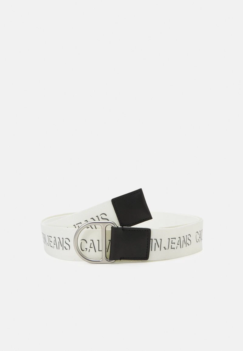Calvin Klein Jeans SLIDER D RING WEBBING BELT - Gürtel - Bright White – Bild 4