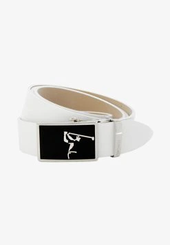GOLF BELT - Gürtel - Weiß Schwarz