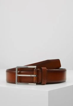 Calvin Klein BOMBED BELT - Gürtel Business - Brown