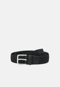 Gant BRAID BELT - Flechtgürtel - Black