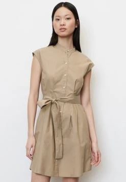 Marc O'Polo WITH BELT - Blusenkleid - Dusty Earth