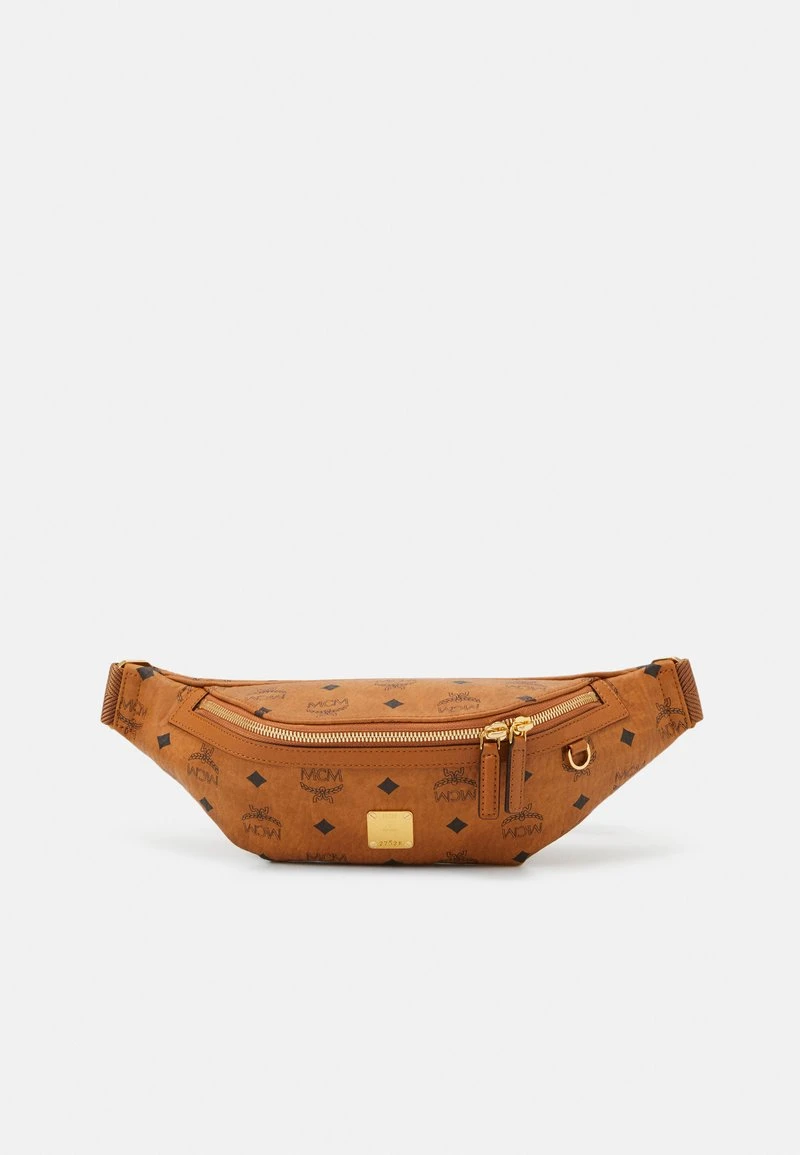 MCM FURSTEN VISETOS BELT BAG SMALL UNISEX - Gürteltasche - Cognac – Bild 2