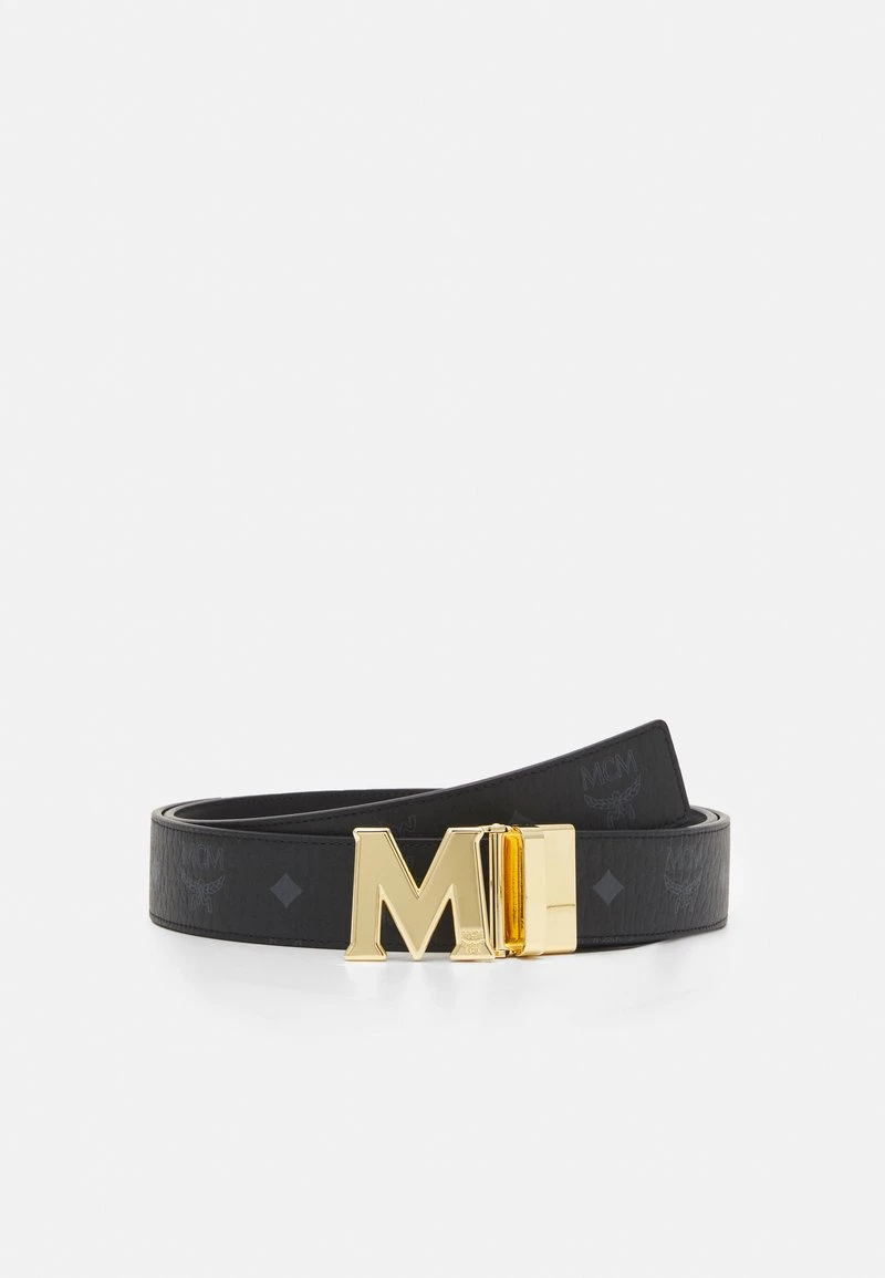 MCM CLAUS M REVERSIBLE BELT 1.5" IN VISETOS - Gürtel - Black – Bild 2