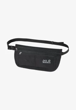 Jack Wolfskin DOCUMENT BELT DE LUXE - Gürteltasche - Black